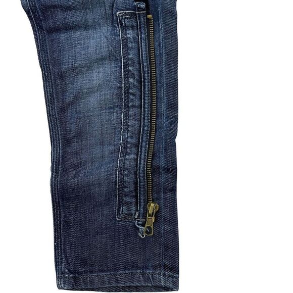 Pre-Loved Taverniti So Jeans Women Denim 3/4 Capri Cropped Washed Jeans US 26 - Picture 10 of 16